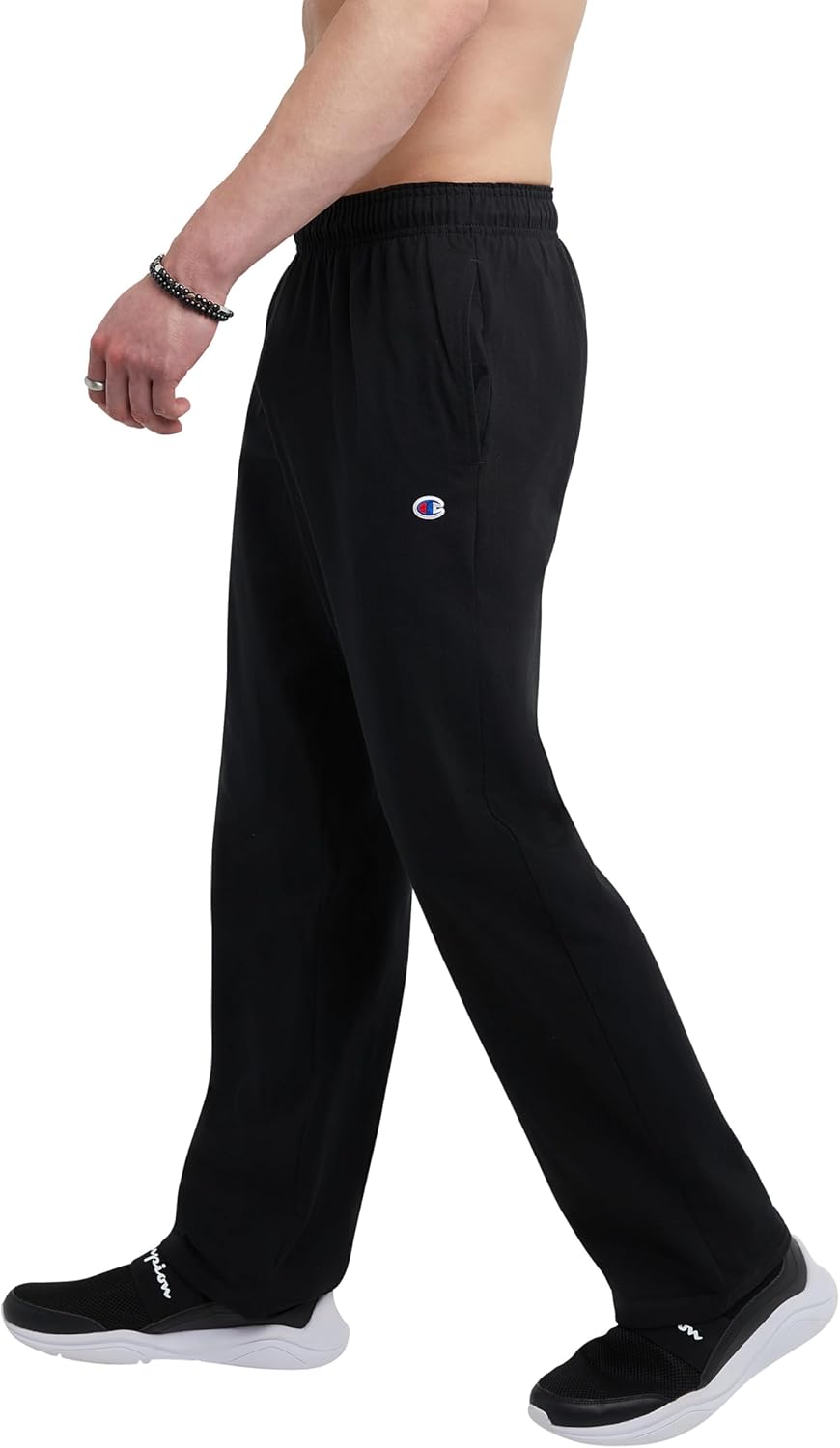 Alternative view of Champion Men's Lightweight Open-hem Lounge Pants (Reg. Or Big & Tall)