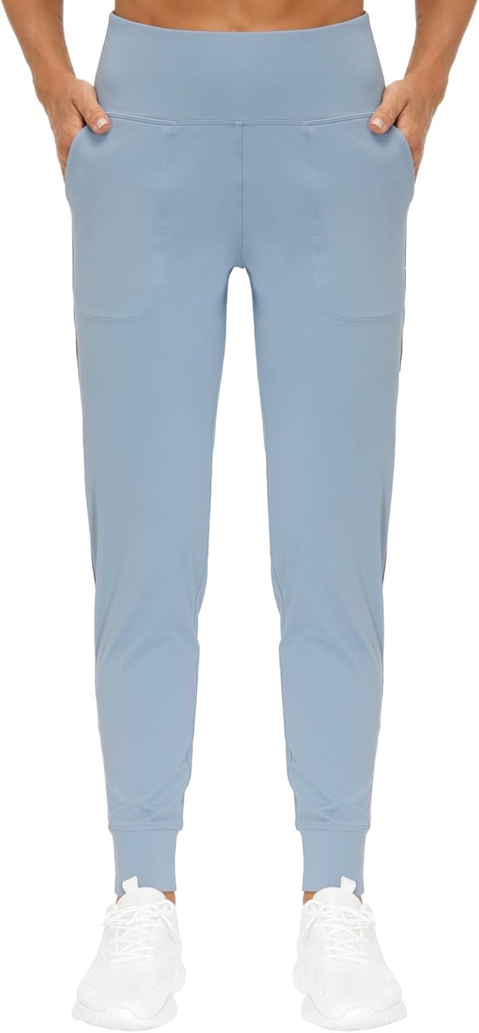 THE GYM PEOPLE Women's Joggers Pants Lightweight Athletic Leggings Tapered Lounge Pants for Workout, Yoga, Running