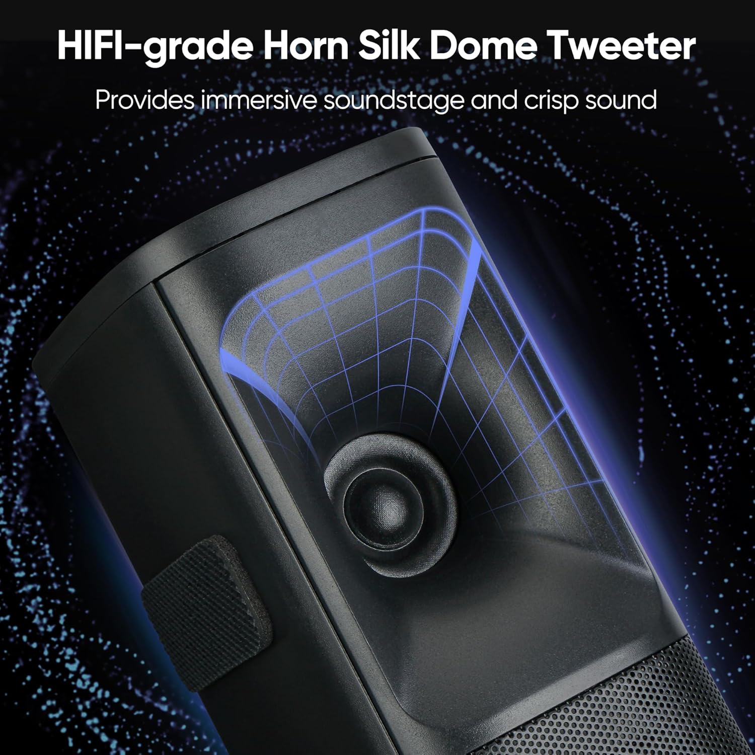 TV Sound Bar Subwoofer Bluetooth, Home Theater Sound Bar System, TV Speakers Sounds Bars Subwoofer, Hdmi(ARC) OPT COAX AUX USB 2.1ch Home Audio TVs/PC/Projector Treble Bass 3 Modes Remote, Black