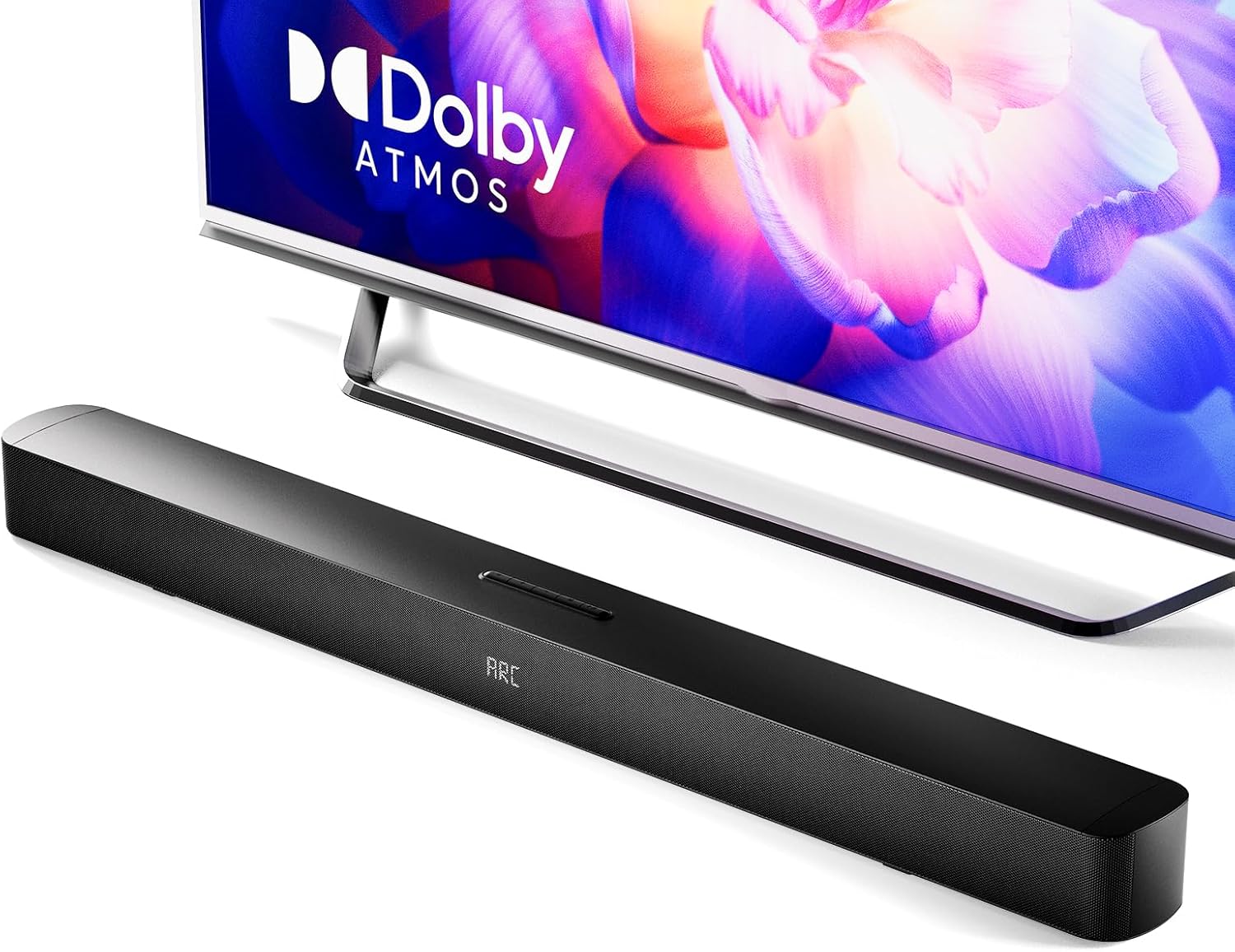 GEOYEAO 2.2 CH Detachable Sound Bar with Built-in Dual Subwoofer, 180W RGB Bluetooth Soundbar for TV, Support HDMI ARC/Optical/AUX, Surround Speaker System for Gaming/Home Theater/PC - Image 9