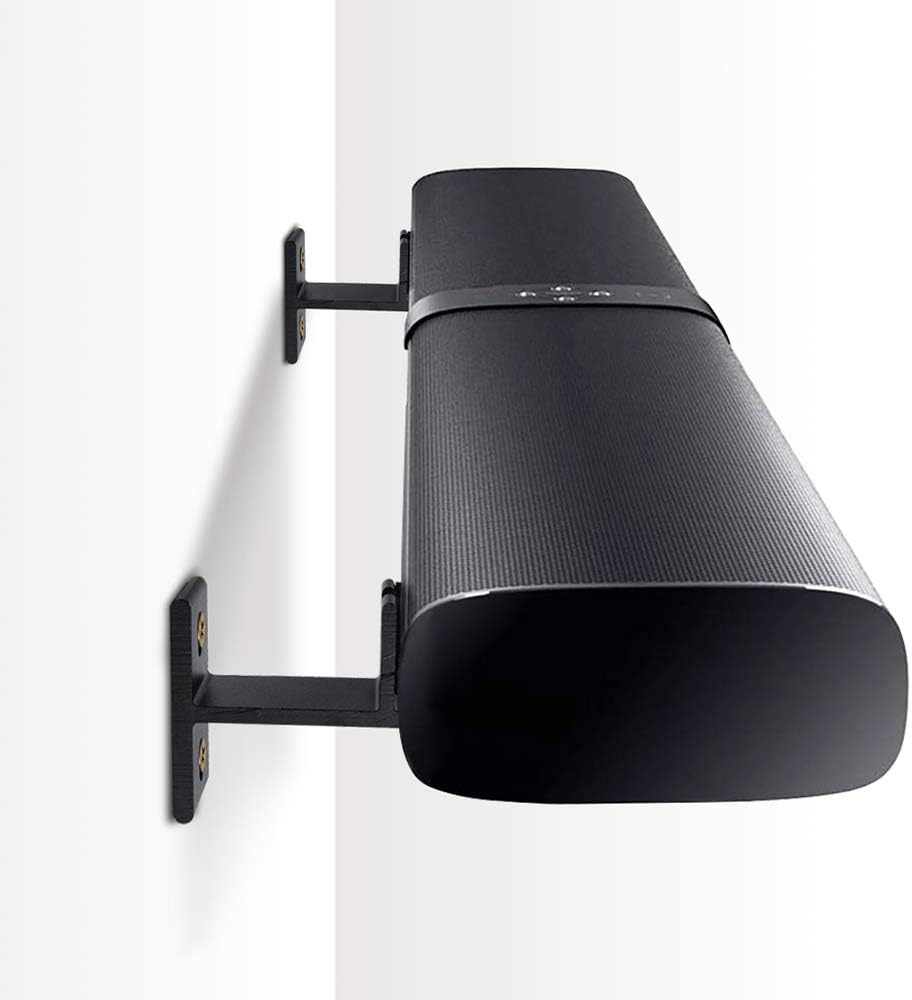 EXCEL LIFE Heavy Duty Aluminum Soundbar Wall Mount - Universal Adjustable Bracket for RV, Home Theater & More - Fits Samsung, Sony, Bose, Sonos, LG, Vizio, Roku, Yamaha - Solid & Rust-Proof