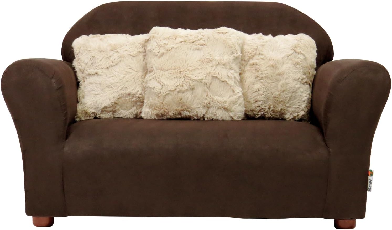 Keet Roundy Childrenu2019s Sofa u2013 Durable Wooden Frame, Soft Microsuede Upholstery, Ergonomic & Padded Seat, Comfortable Toddler Couch for Ages 2u20135, Ideal for Bedrooms, Playrooms & Daycares. - Image 8