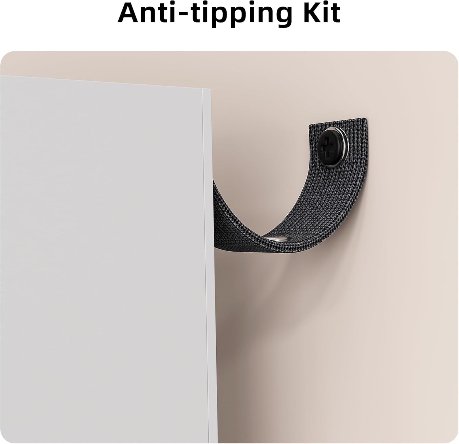 OUTGOODS Kids Bookcase with Reading Nook, 44-Inch Toy Storage Bench with Cushion, 6 Cubby Shelves and 2 Fabric Drawers for Playroom or Bedroom - Image 4