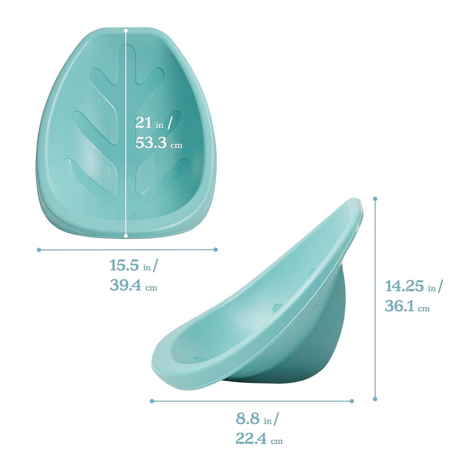 Alternative view of ECR4Kids Leaf Floor Seat, Rocker Chair, Contemporary, 6-Piece