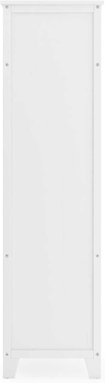 Martha Stewart Kids' Storage System - Linen White: Wood Bookshelf Cubby with Seat Cushion, Shelves and Storage Bins; Reading Nook Bookcase and Kids Room Storage Bench - Image 5