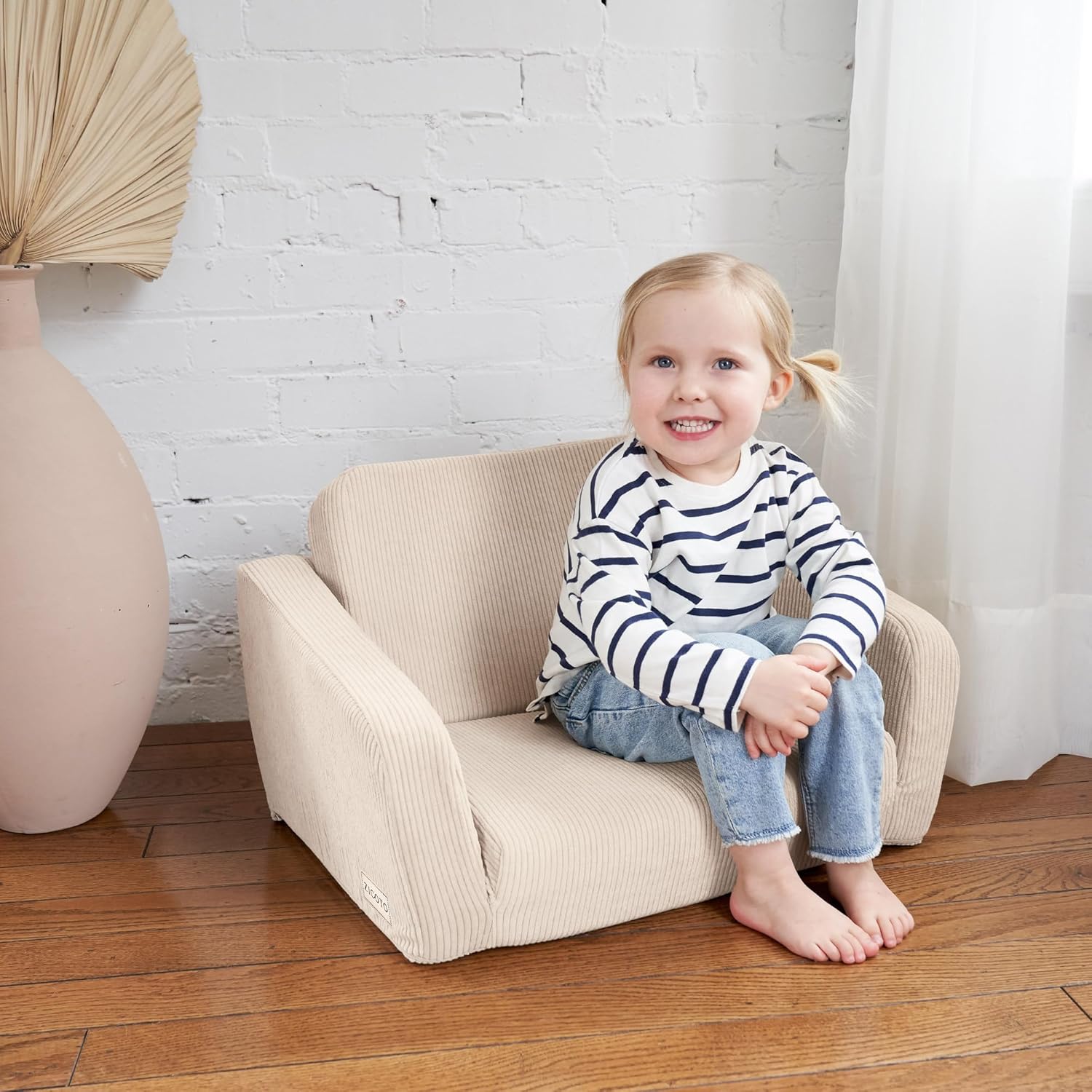 Alternative view of ZICOTO Sturdy Toddler Chair and Couch - The Perfect Kids Sofa for Girls and Boys - Ideal Fold Out Sofa Chairs to Give Your Kids a Safe and Fun Place to Sit