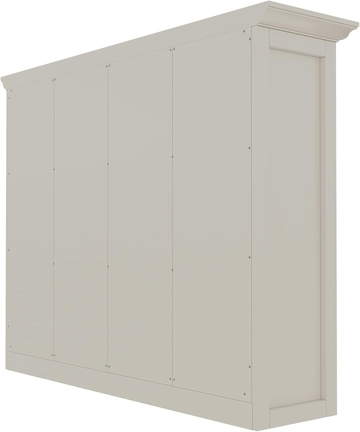 OSCHF Wooden Cube Bookcase with Base - Modern 3 Tiers Floor Standing Open Shelf Cabinet for Home and Office, 12-Cube Lattice Bookshelf, Warm White - Image 8