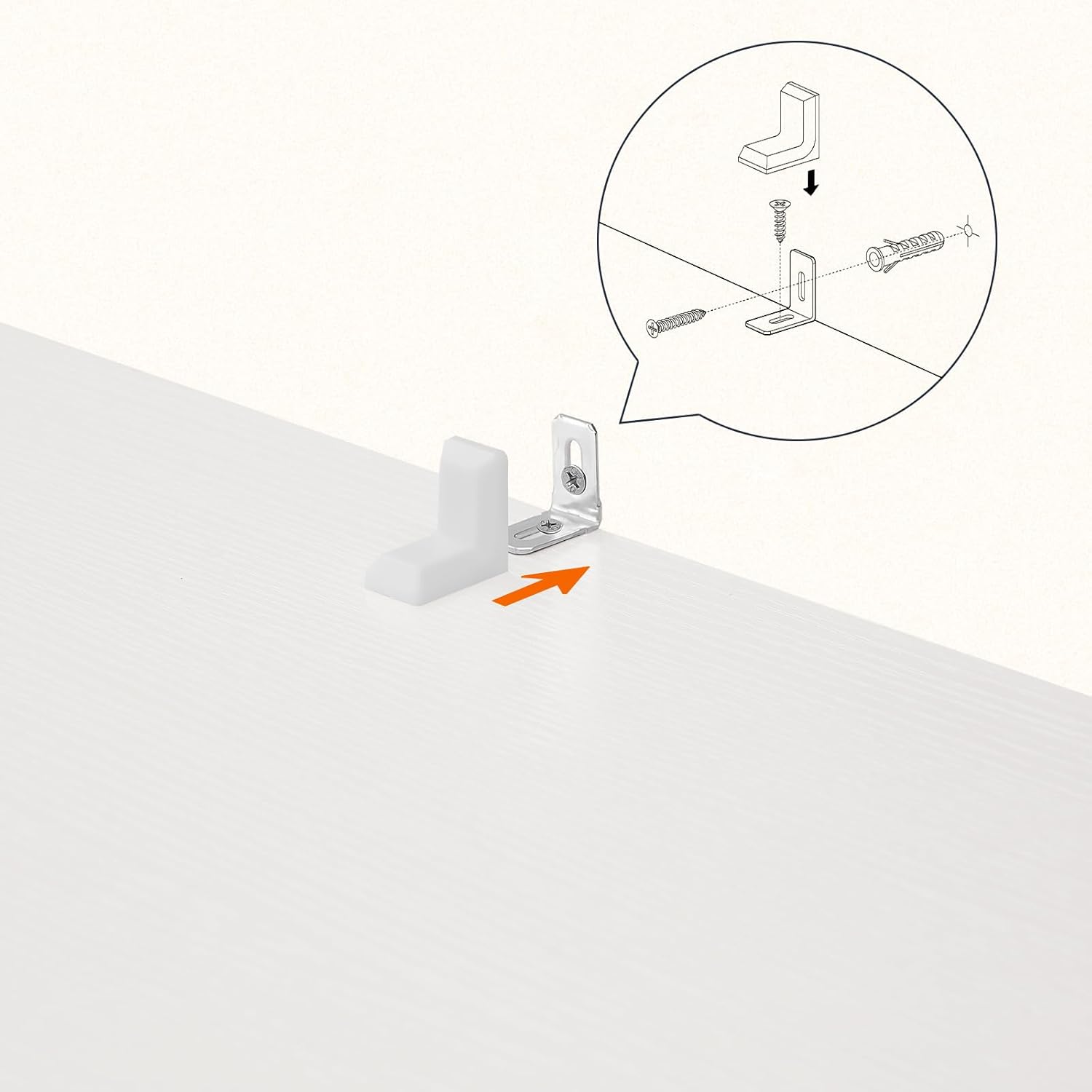 HOOBRO Kids Bookshelf, Bookcase Footboard, Toy Storage Cubby, Children's Toy Shelf, 35.4" L Storage Cabinet, Fit for Children's Room, Playroom, Hallway, Kindergarten, White WT32CW01 - Image 8