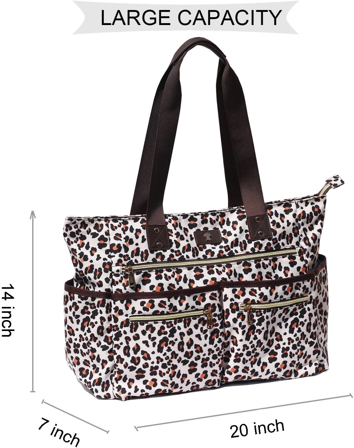 Weekender Bag Carry On Bag Overnight Tote Travel Duffle with 13 Pockets for Travel,Work，Gym,Beach,Teacher,Nurse