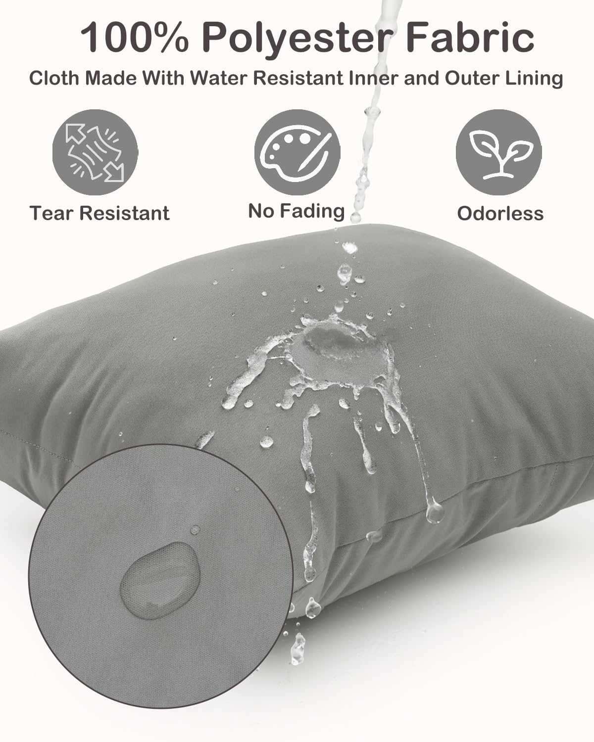 Alternative view of ALVABABY Christmas Gift 2pcs Cloth Diaper Wet Dry Bags Waterproof Reusable with Two Zippered Pockets Travel Beach Pool Daycare Soiled Baby Items Yoga Gym Bag for Swimsuits or Wet Clothes L2933