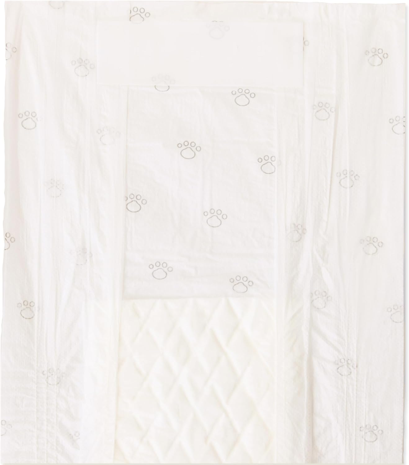 Amazon Basics Male Dog Diapers, 50 Count, Medium, Ultra Absorbent Disposable Wrap with Secure Fit, Leakproof and Comfortable