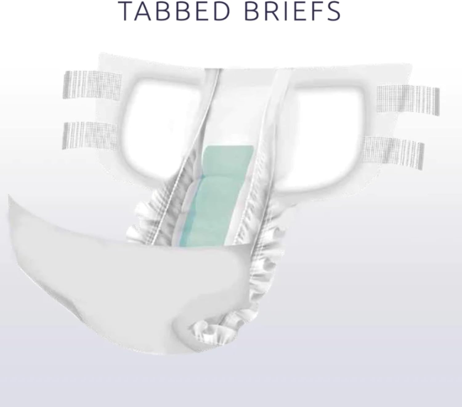 UnderX Xtreme Absorbency Adult Briefs - Maximum Absorbency - Heavy-Duty Overnight Briefs for Men and Women - Leak-Proof Protection - Comfortable, Latex-Free (Large) 10 PCS