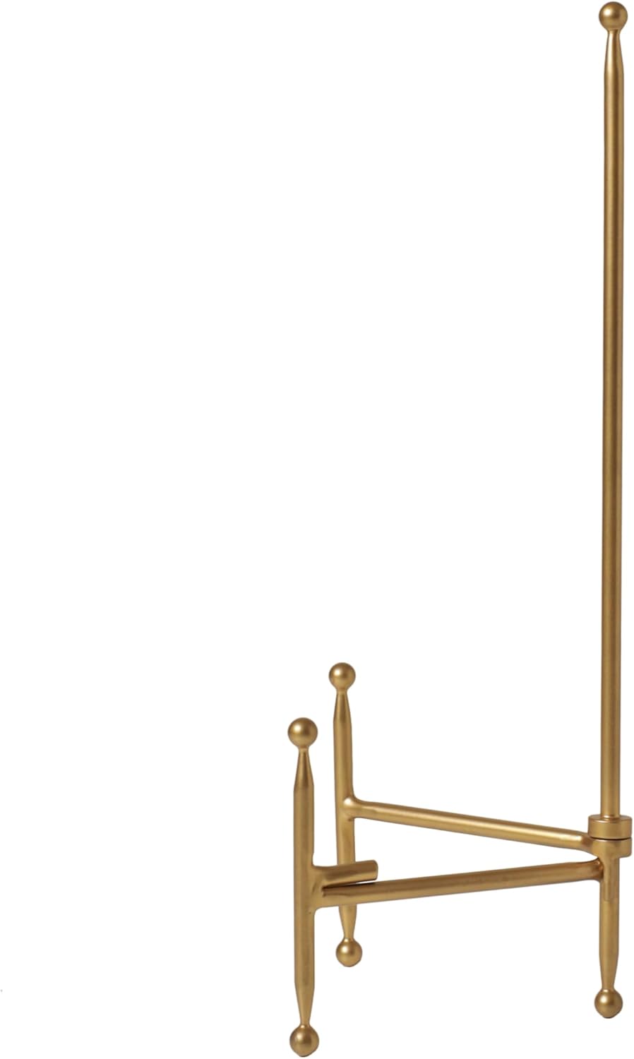 Alternative view of Studio Decor Gold Colored Steel Tabletop Easel - Decorative Stand for Pictures, Frames, Books, Cards, Plates - 1 Pack