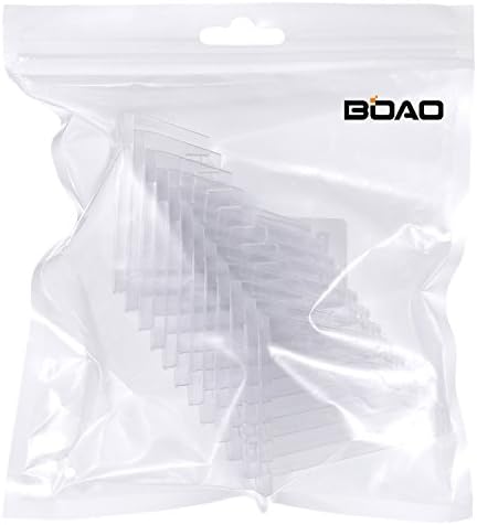 Alternative view of Boao 12 Packs Thicked Card Display Stand 2.24" Small Easel Stands Acrylic Picture Holder Stands Mini Coin Display Easel Baseball Sports Trading Graded Card Holder for Challenge Coin Photo PSA(Clear)