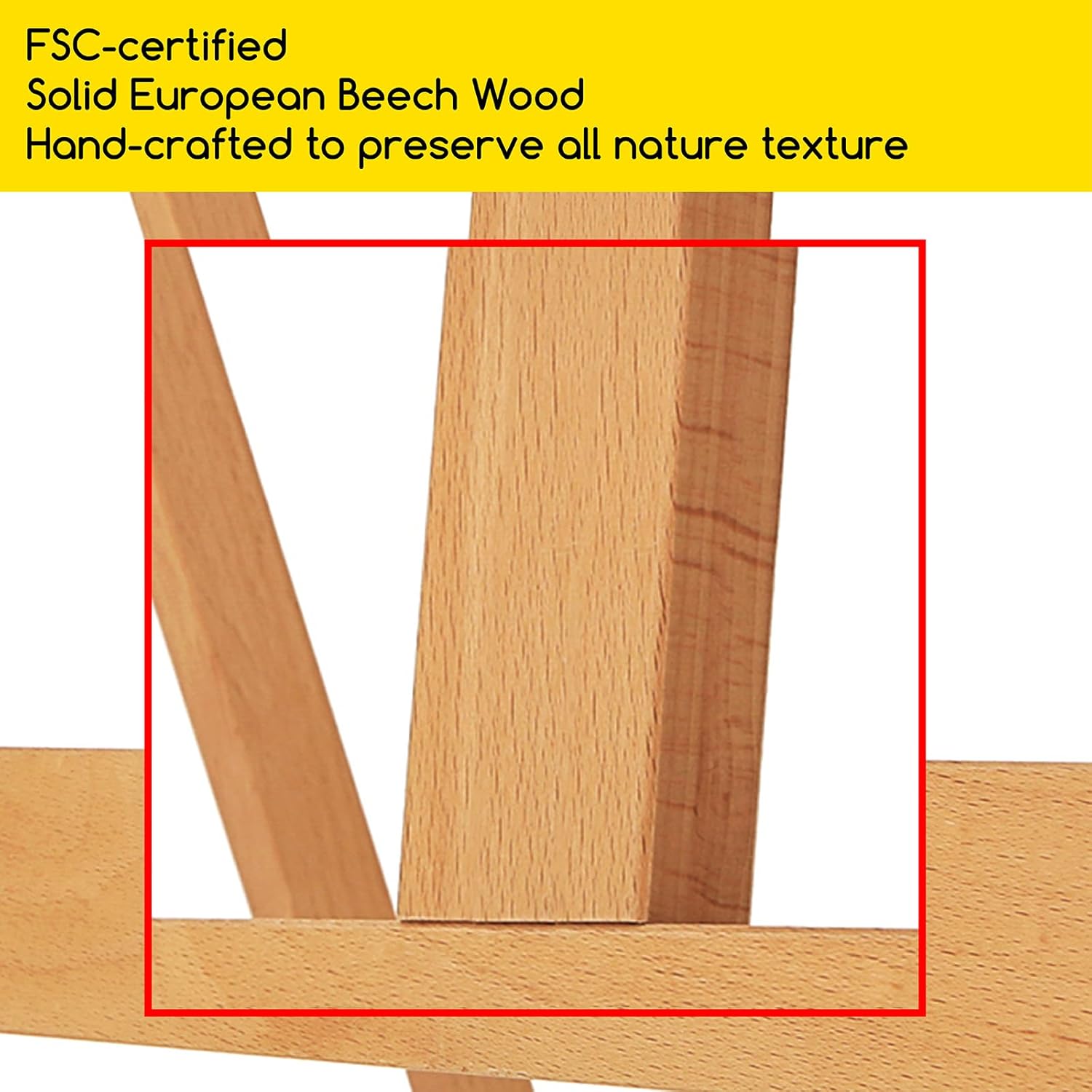 Alternative view of AROIC 4 Pack Art Painting Display Easel Stands,Portable Adjustable Aluminum Metal Tripod Artist Canvases Height from17 to 66 Inch Extra Sturdy forTable-Top/Floor Painting. Black with 4 Storage Bag