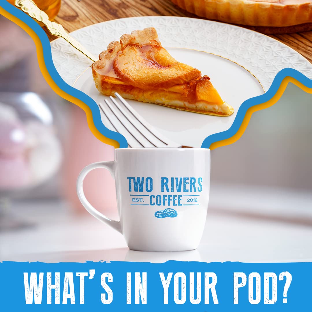 Alternative view of Two Rivers Coffee Flavored Coffee Pods Compatible with Keurig K Cup Brewers, Assorted Variety Pack Flavored Coffee, 40 Count