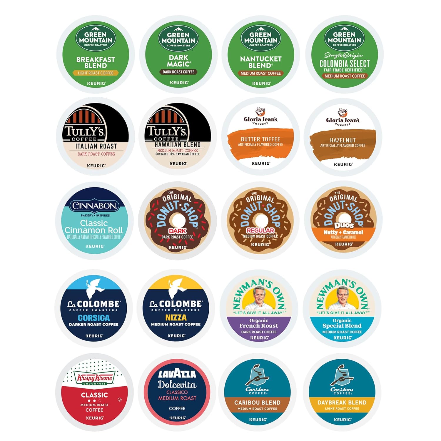 Alternative view of Keurig® Coffee Lover's Collection Variety Pack, Keurig Single Serve K-Cup Pods, 60ct