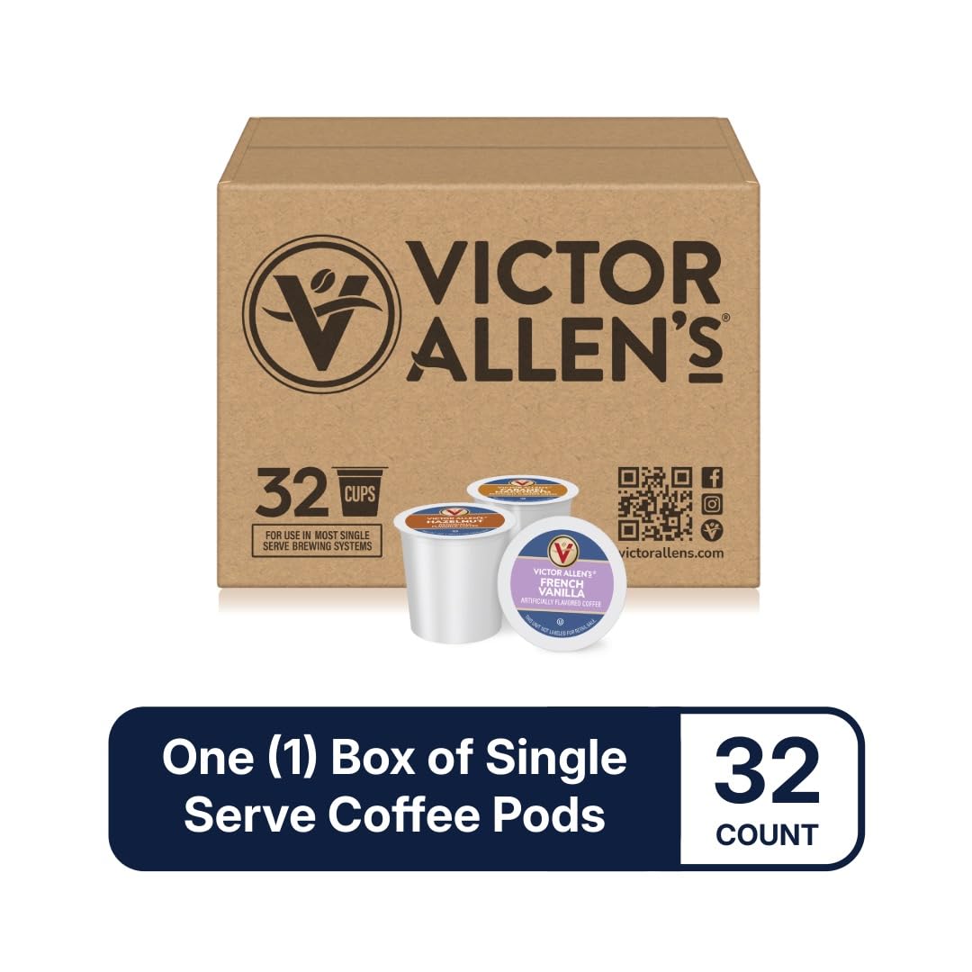 Alternative view of Victor Allen's Coffee Mocha Variety Pack (White Chocolate Mocha, Mocha, Chocolate Caramel), 32 Count, Single Serve Coffee Pods for Keurig K-Cup Brewers