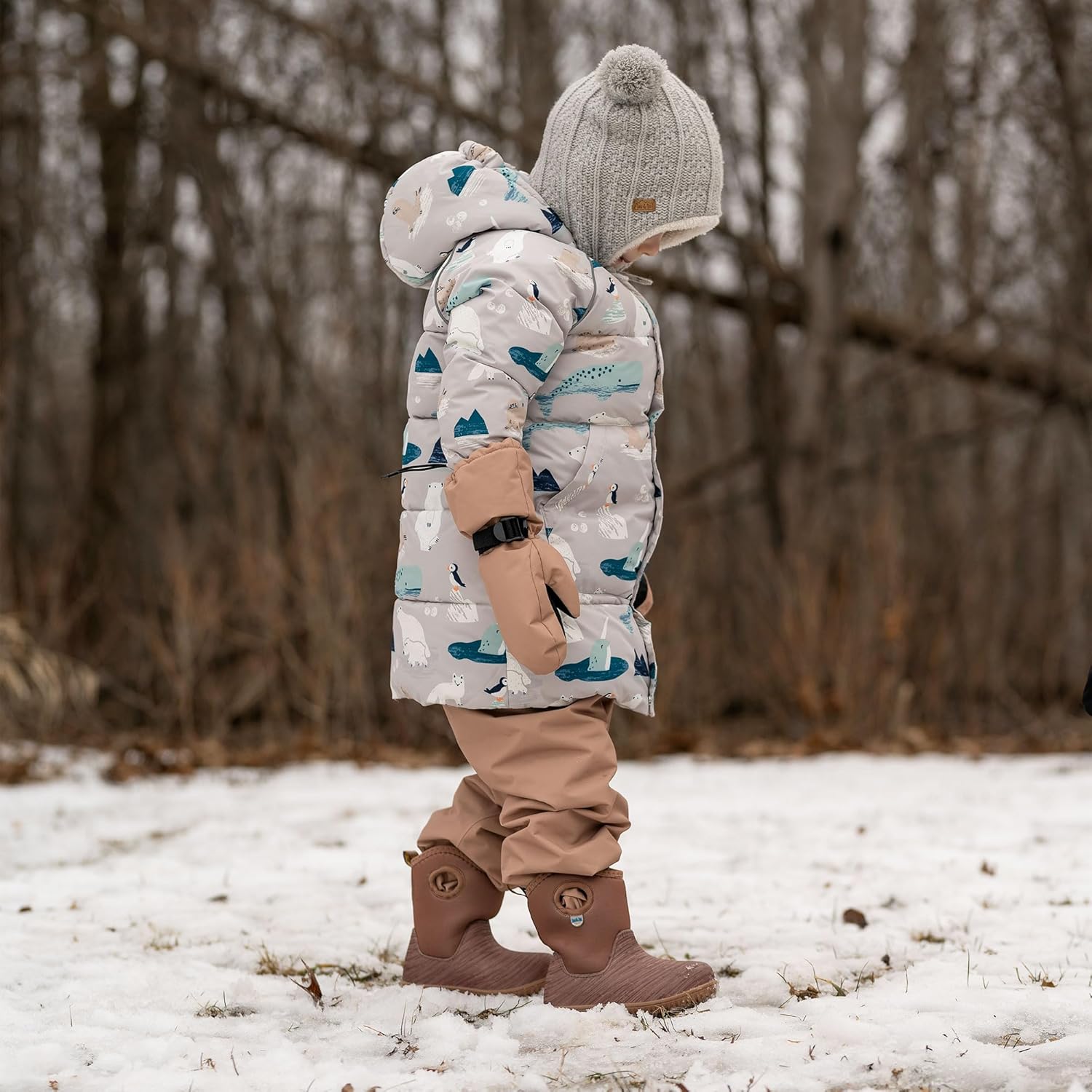 JAN & JUL Waterproof Insulated Winter Boots for Toddlers and Kids