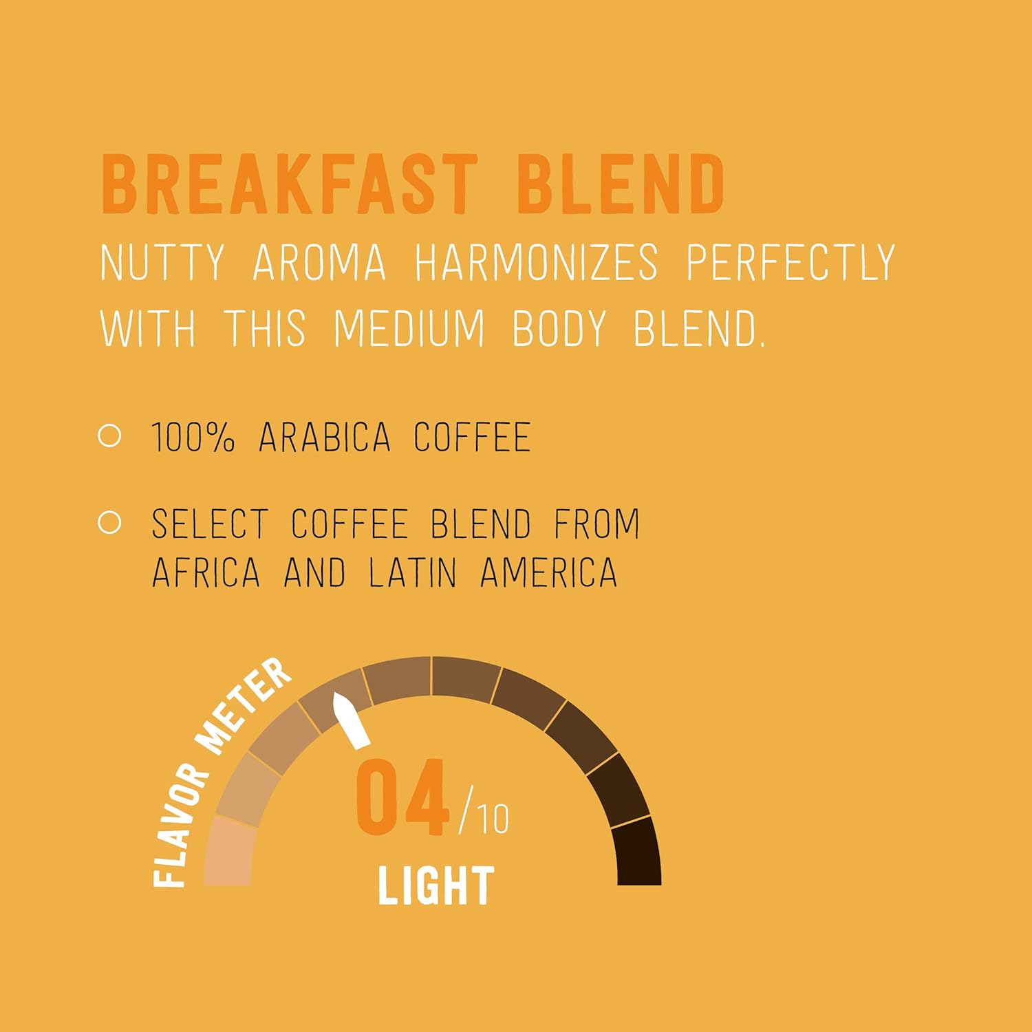 Alternative view of Amazon Brand - Happy Belly Light Roast Coffee Pods, Breakfast Blend, Compatible with Keurig 2.0 K-Cup Brewers, 100 Count