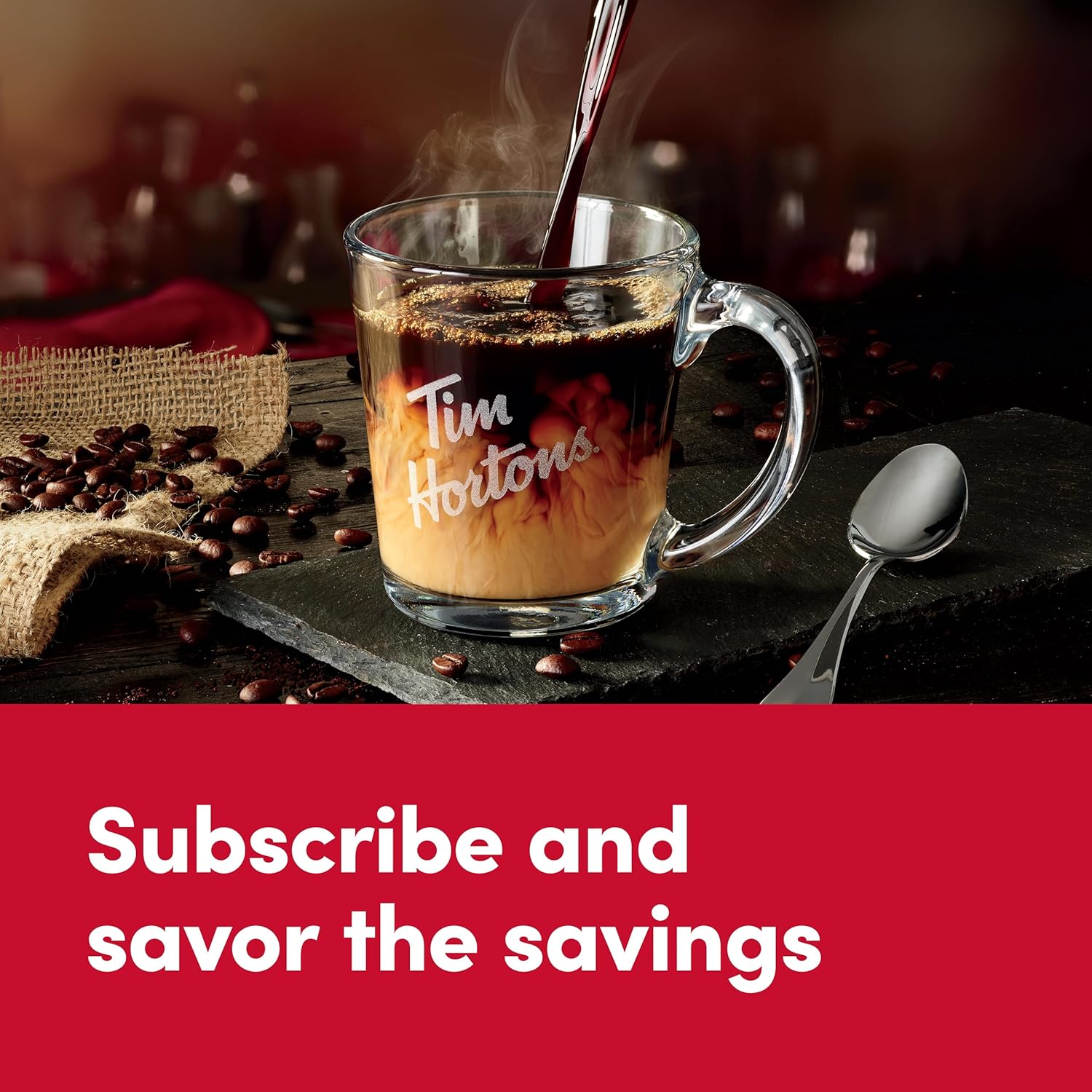 Alternative view of Tim Hortons Coffee Variety Pack, Single-Serve K-Cup Pods Compatible with Keurig Brewers, 90ct K-Cups Total, Red