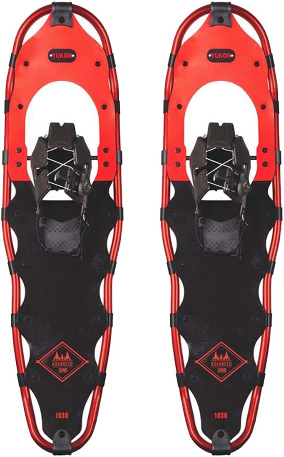 Yukon Charlie's Advanced Spin Snowshoes - Snowshoes for Men & Women - Multiple Models & Sizes