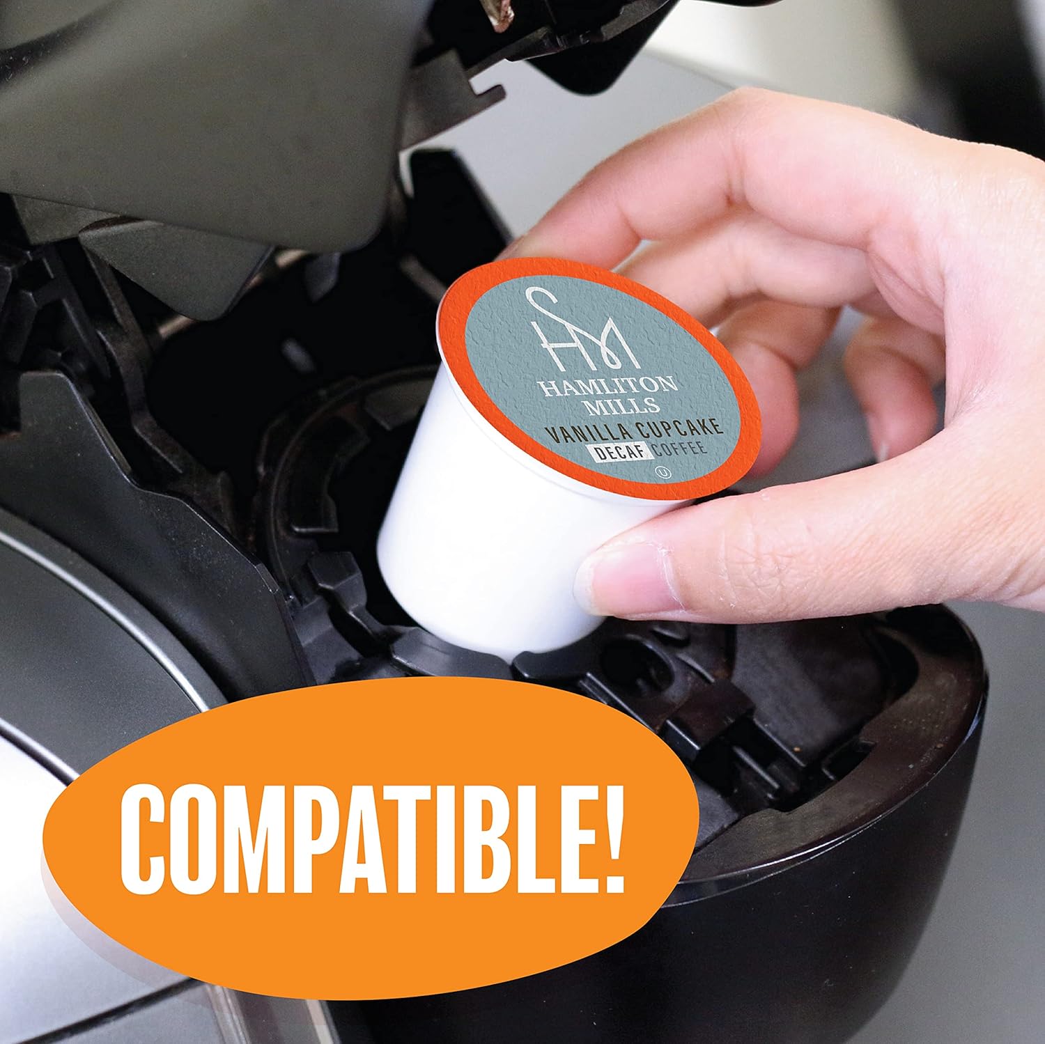 Alternative view of Coffee Pod Variety Packs Sampler, Compatible with K Cup Brewers Including 2.0 (Flavored Decaf Variety, 52 Count (Pack of 1))