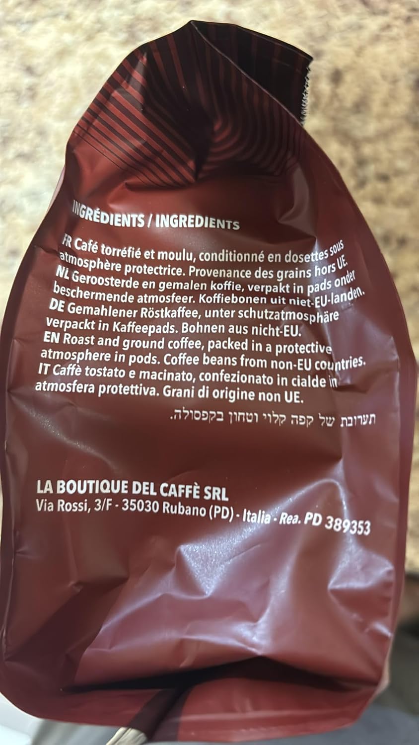 Italian Coffee pads compatible with Senseo machines (3 Flavors mix, 54 pads)