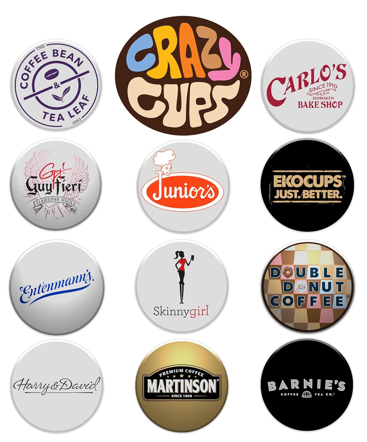 Alternative view of Coffee Pods Variety Pack Sampler, Coffee Lovers Single-Serve Capsules & Pods For Keurig K Cup Machines, Assorted Variety Pack, 40 Count