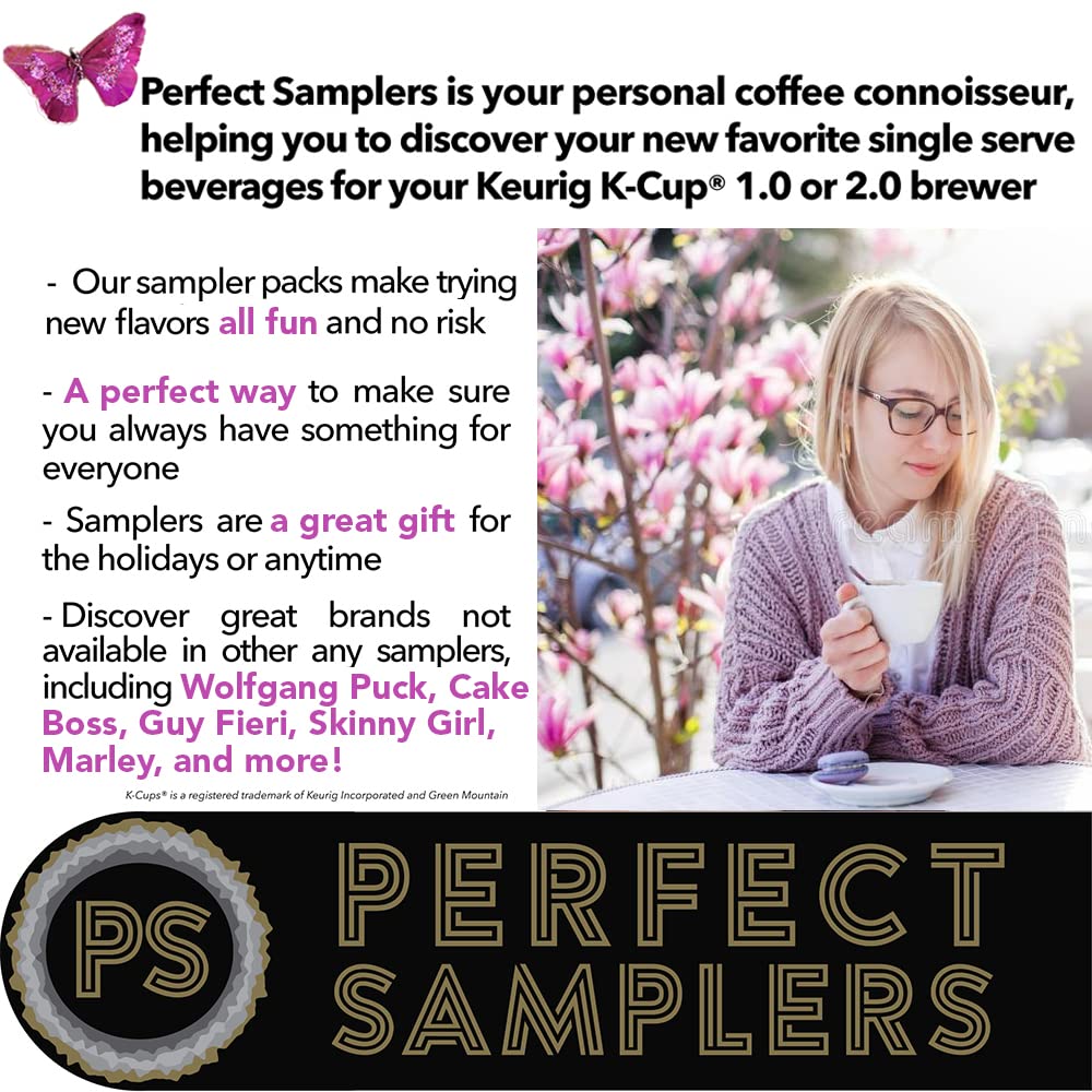 Coffee Pods Variety Pack Sampler, Coffee Lovers Single-Serve Capsules & Pods For Keurig K Cup Machines, Assorted Variety Pack, 40 Count - Image 3