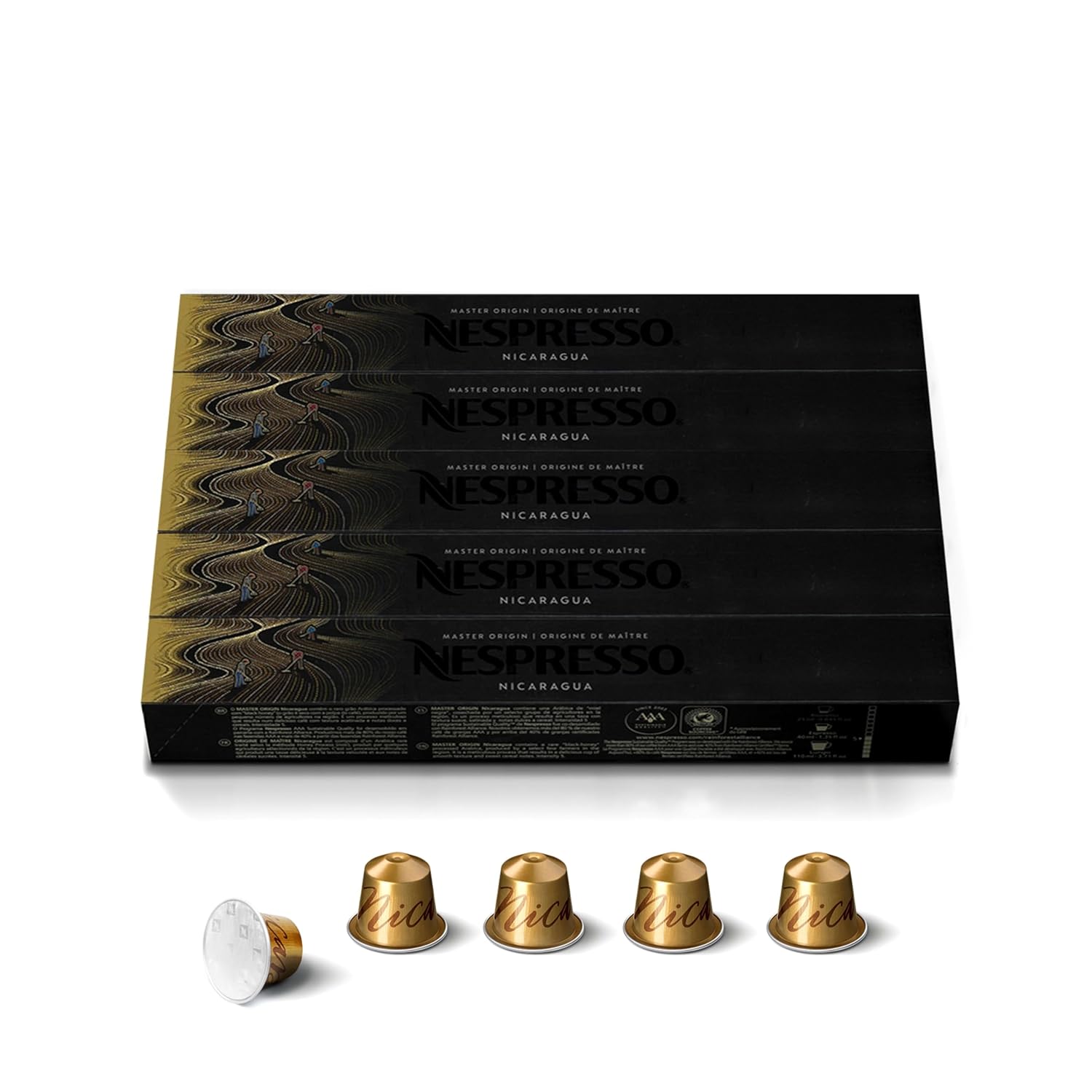 Nespresso Capsules Original, Colombia Master Origin, Medium Roast Coffee, 50 Count Coffee Pods - Image 8