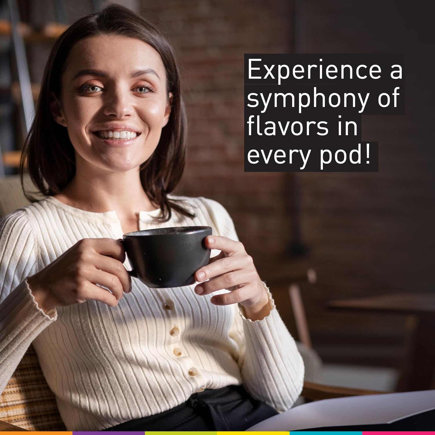 Alternative view of Bestpresso Coffee for Nespresso Original Machine 120 pods Genuine Espresso Brazil Blend Pods Compatible with Nespresso Original