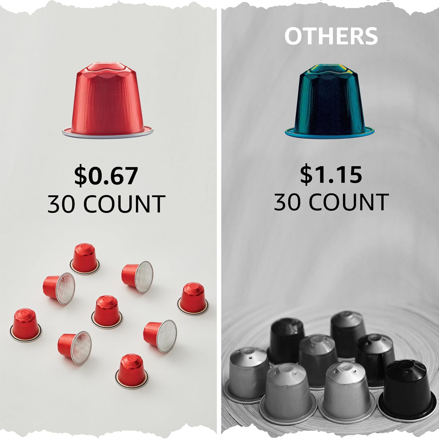 Cellini Caffè Intenso Aluminum Nespresso Pods, 30 Count, Dark Roast Coffee Capsules, 100% Nespresso Original Machine Compatible, Extra Strong - Image 4