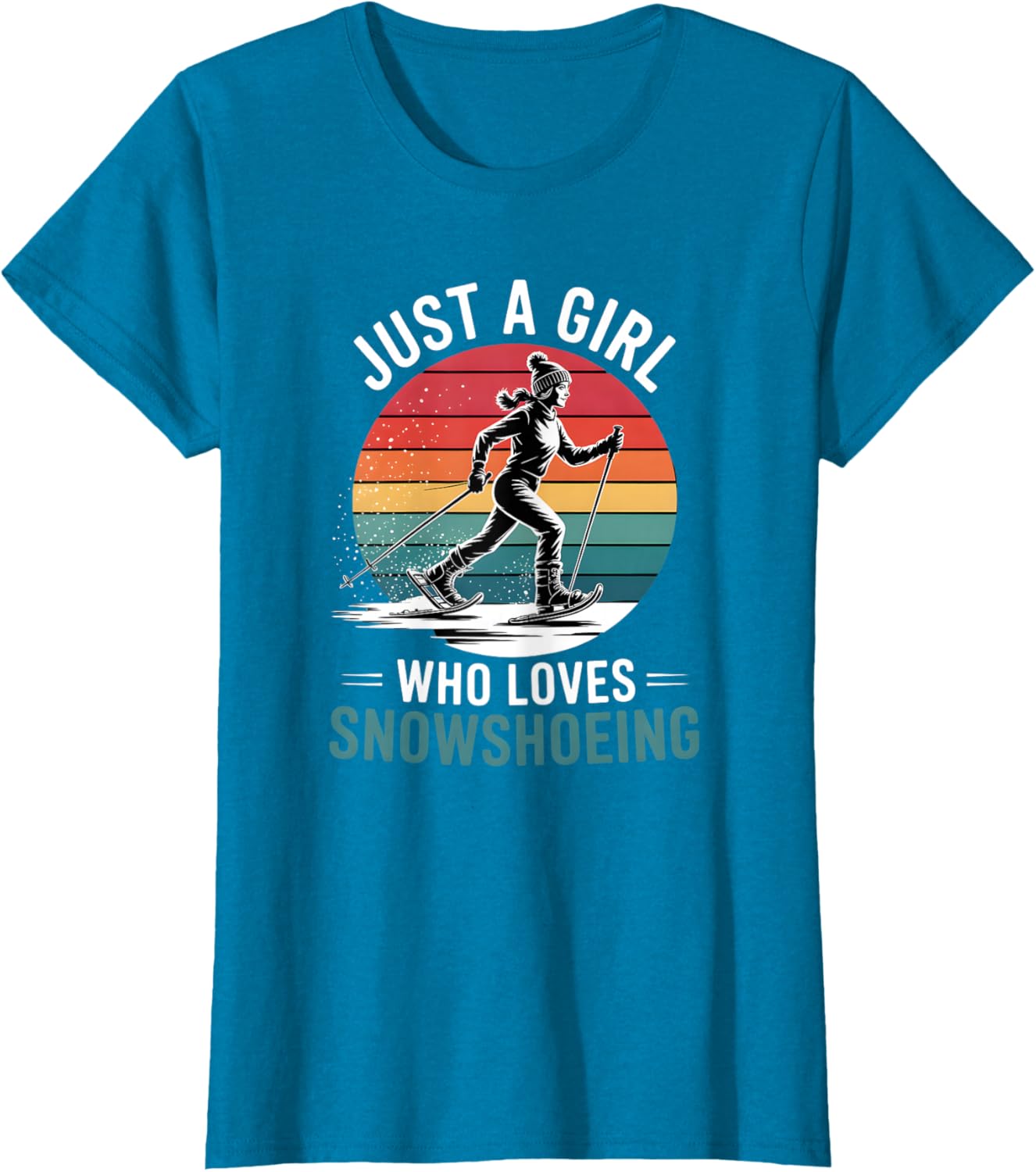 Alternative view of Girls Snowshoeing