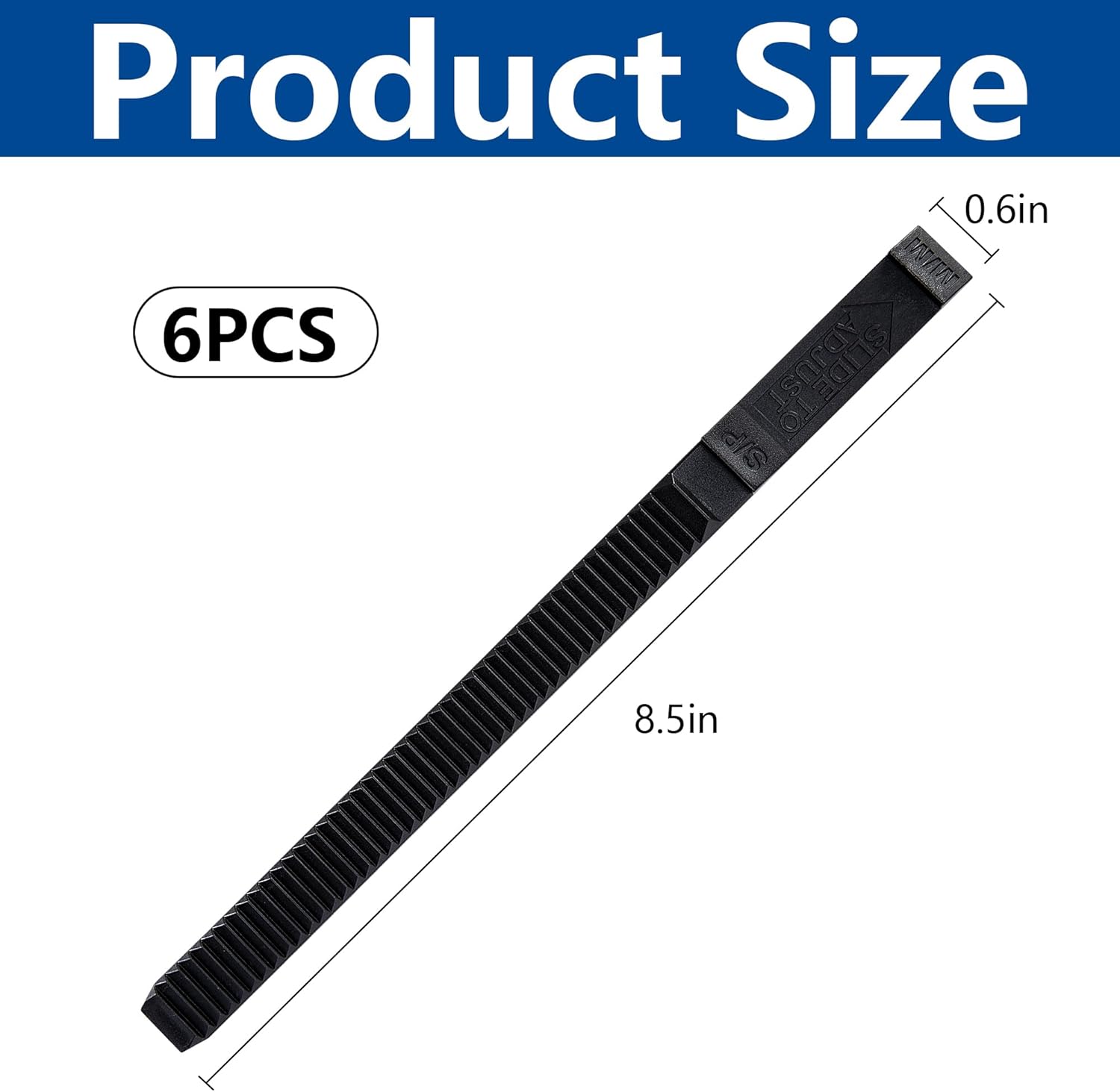 6 Pcs Snowshoe Straps Kit, Adjustable Skiing Boots Straps Replacement, Snowshoe Bindings for Adult Teen Ski Boot