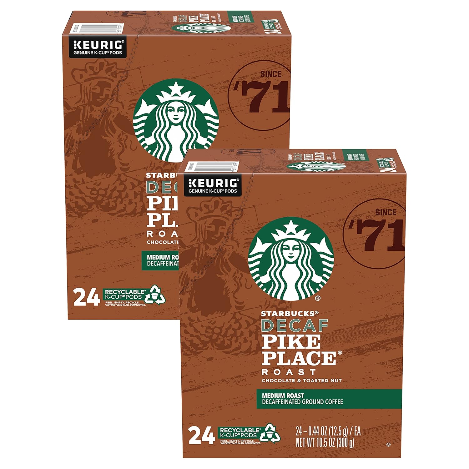 Starbucks K-Cup Coffee Pods, Medium Roast Hot or Iced Coffee, Decaf House Blend, 10 Keurig Pods - Image 8