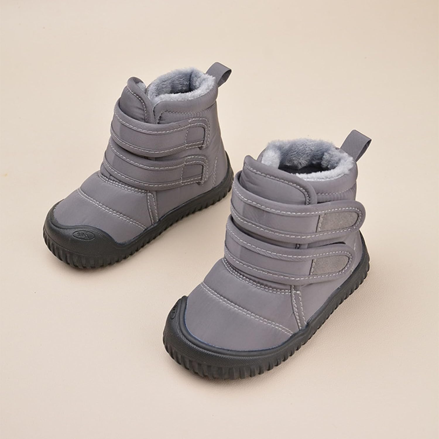 Toddler Baby Snow Boots Winter Boys Girls Cold Weather Baby Faux F𝐮r Shoes Kids Winter Boots For Girls Waterproof