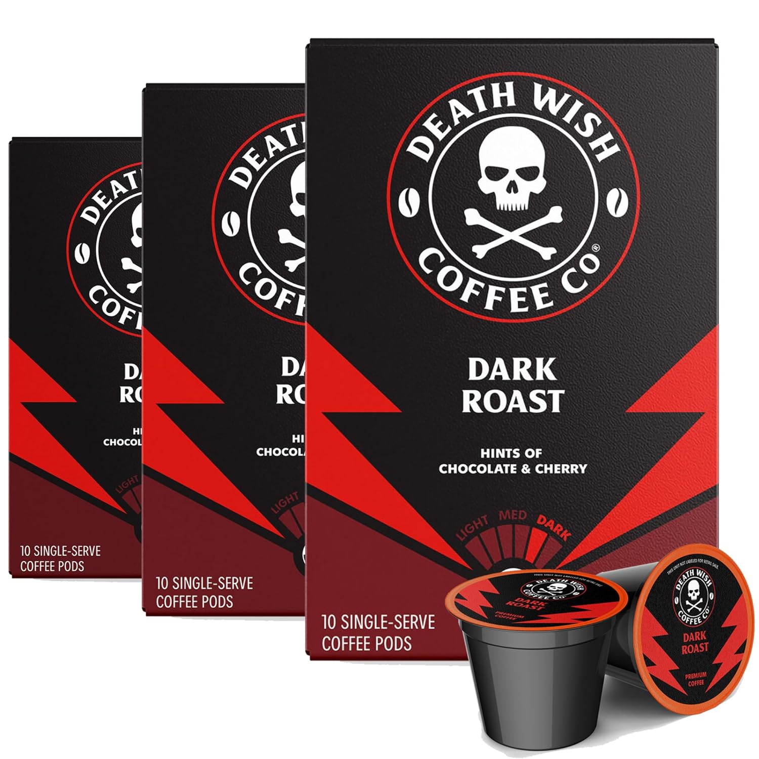 Death Wish Coffee, Peppermint Mocha Flavored Coffee Pods (30 Count) - Image 8
