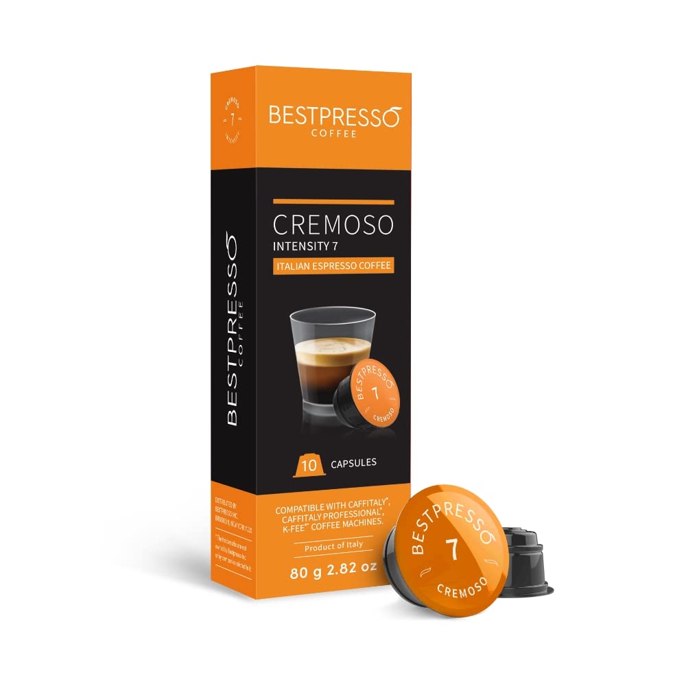 Alternative view of Bestpresso Coffee capsules compatible with Starbucks Verismo, Caffitaly, CBTL, K-fee systems 80 Pods (Variety Pack)