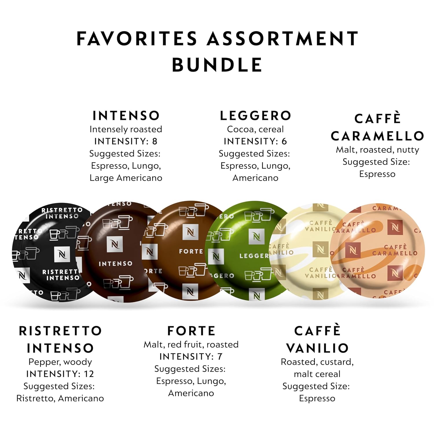Alternative view of Nespresso Professional Coffee Capsules, Favorites Assortment Coffee Bundle, 300-Count Capsules