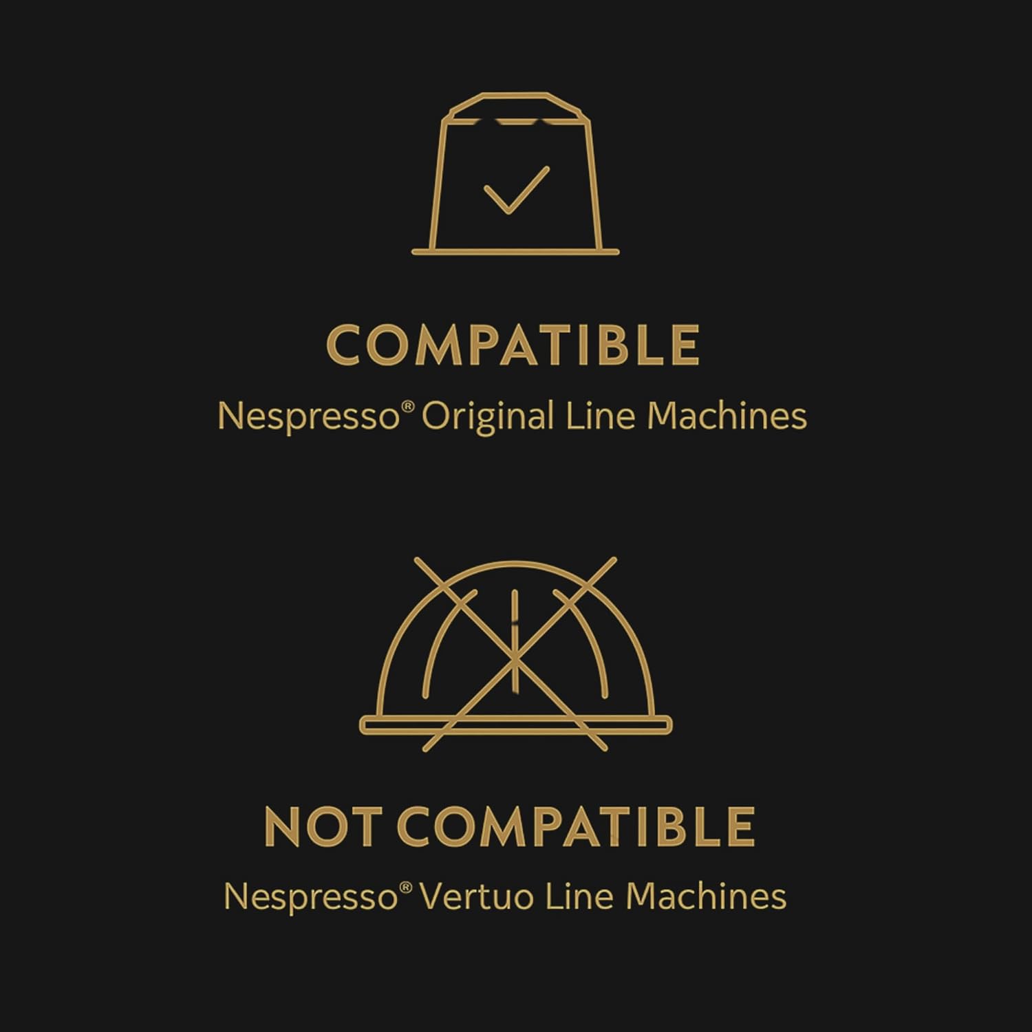 Attibassi Nesp Coffee Capsules Italian Espresso Intenso, 100 Pods