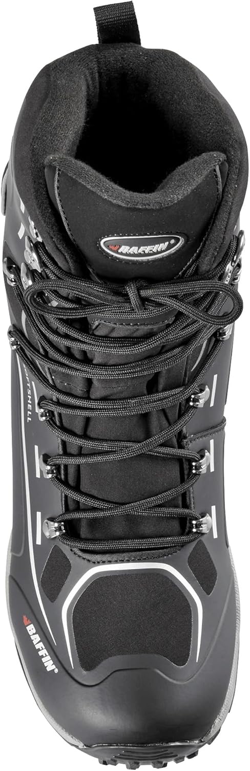Alternative view of Baffin Men's SNOSTORM Insulated Lightweight Waterproof Breathable Winter Snow Boots for Snowshoeing, Ice Fishing & Hiking, Black, 8
