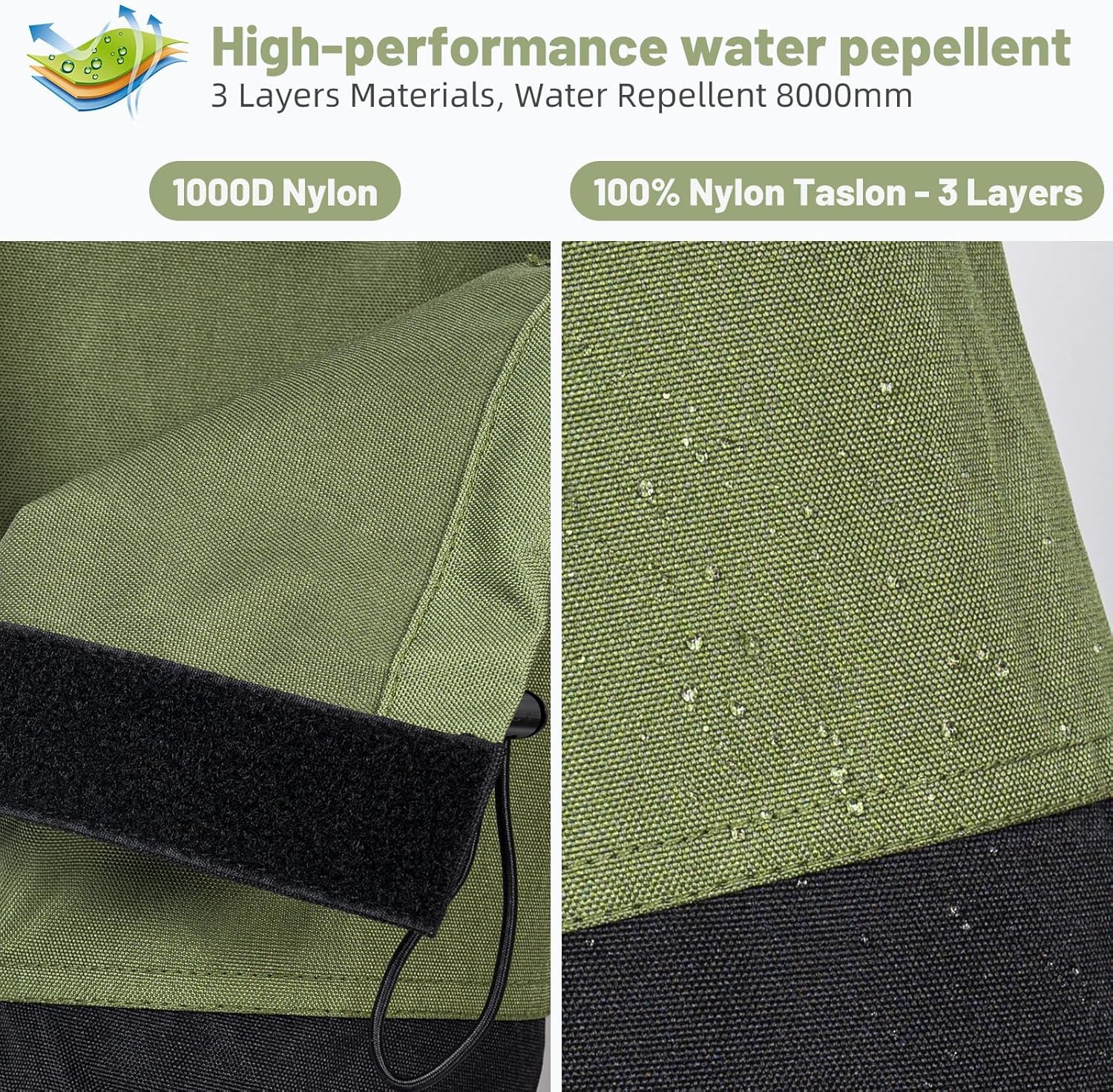 G2 GO2GETHER Leg Gaiters u2013 Waterproof and Adjustable Snow Boot Gaiters for Hiking, Walking, Hunting, Mountain Climbing and Snowshoeing