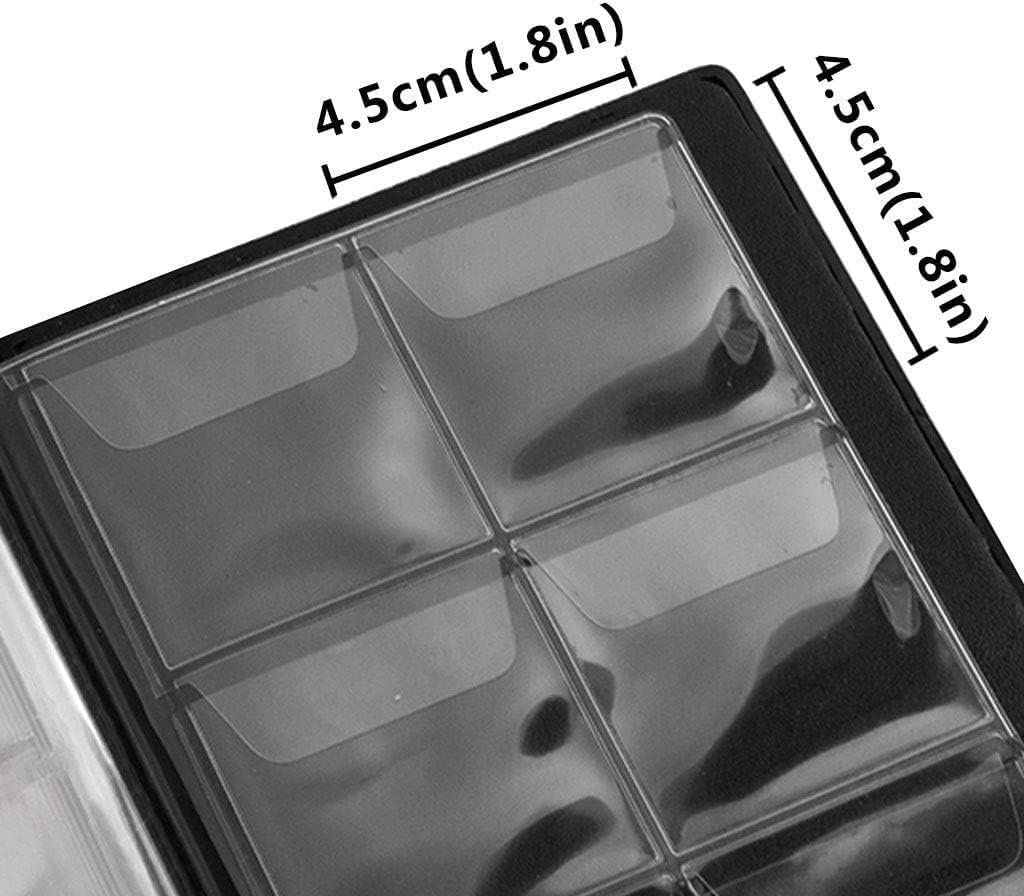 Alternative view of OSOPOLA Coin Storage Album - 60 Pockets Coin Collecting Holder for Collectors Black CS3906