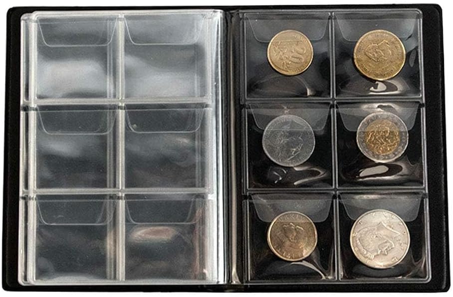 OSOPOLA Coin Storage Album - 60 Pockets Coin Collecting Holder for Collectors Black CS3906 - Image 5