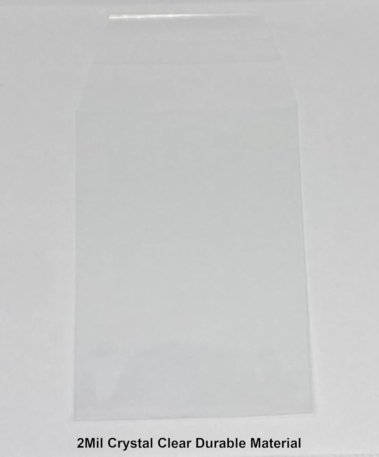 Alternative view of Graded Coin Slab Sleeves Resealable Tapered Flap 2Mil Thickness 100 Sleeves Per Pack (1 Pack)