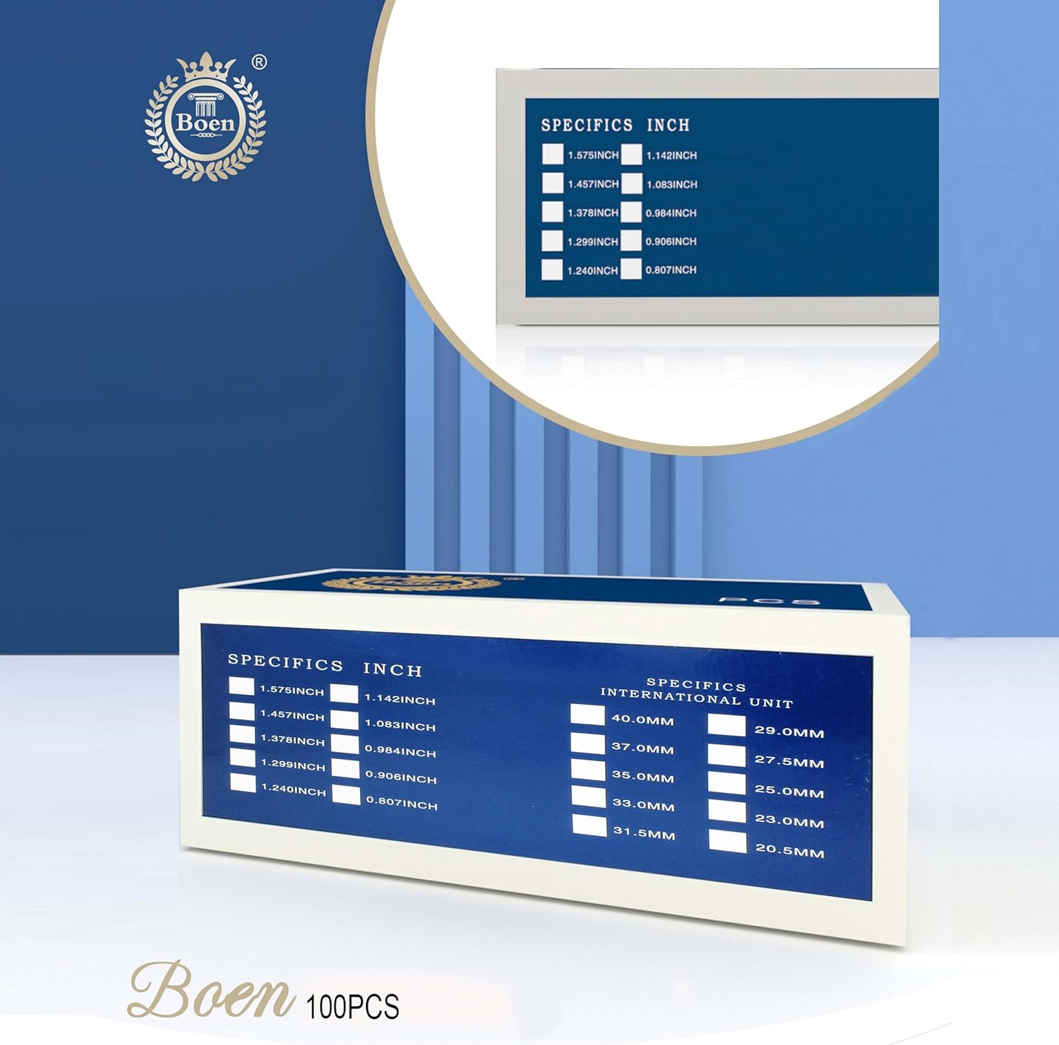 Boen 600PCS Coin Flips in 6 Sizes Cardboard Coin Holders for Colletors 2x2 inch Coin Cardboard Coin Flips for Coin Collection (Coin Flips 6-600pcs)