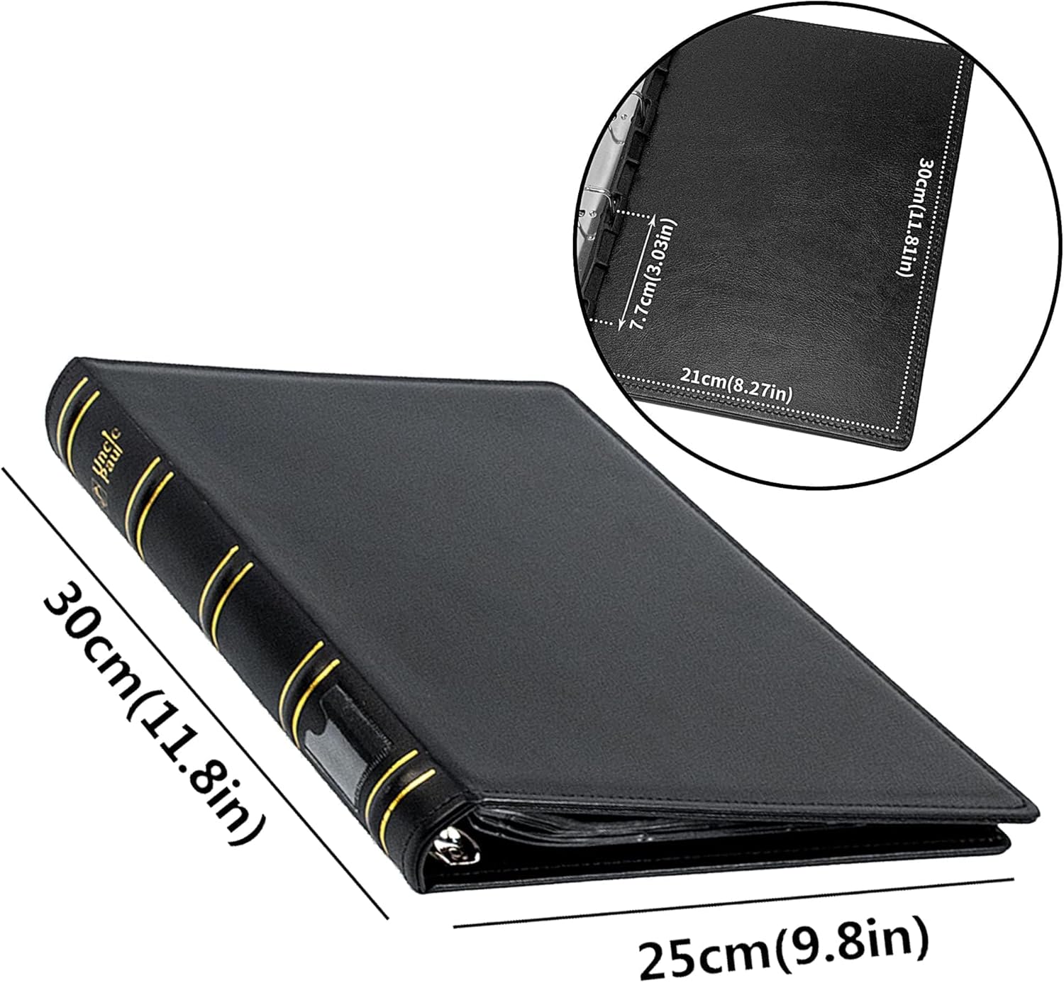 12 Sheets Coin Collection Pages, Coins Pocket Page with 240 Pockets, Coin Binder Inserts Sleeves with Standard 9 Hole for Coin Album. Storage Holder for Currency, Stamp and Other Supplies (20 Pockets)