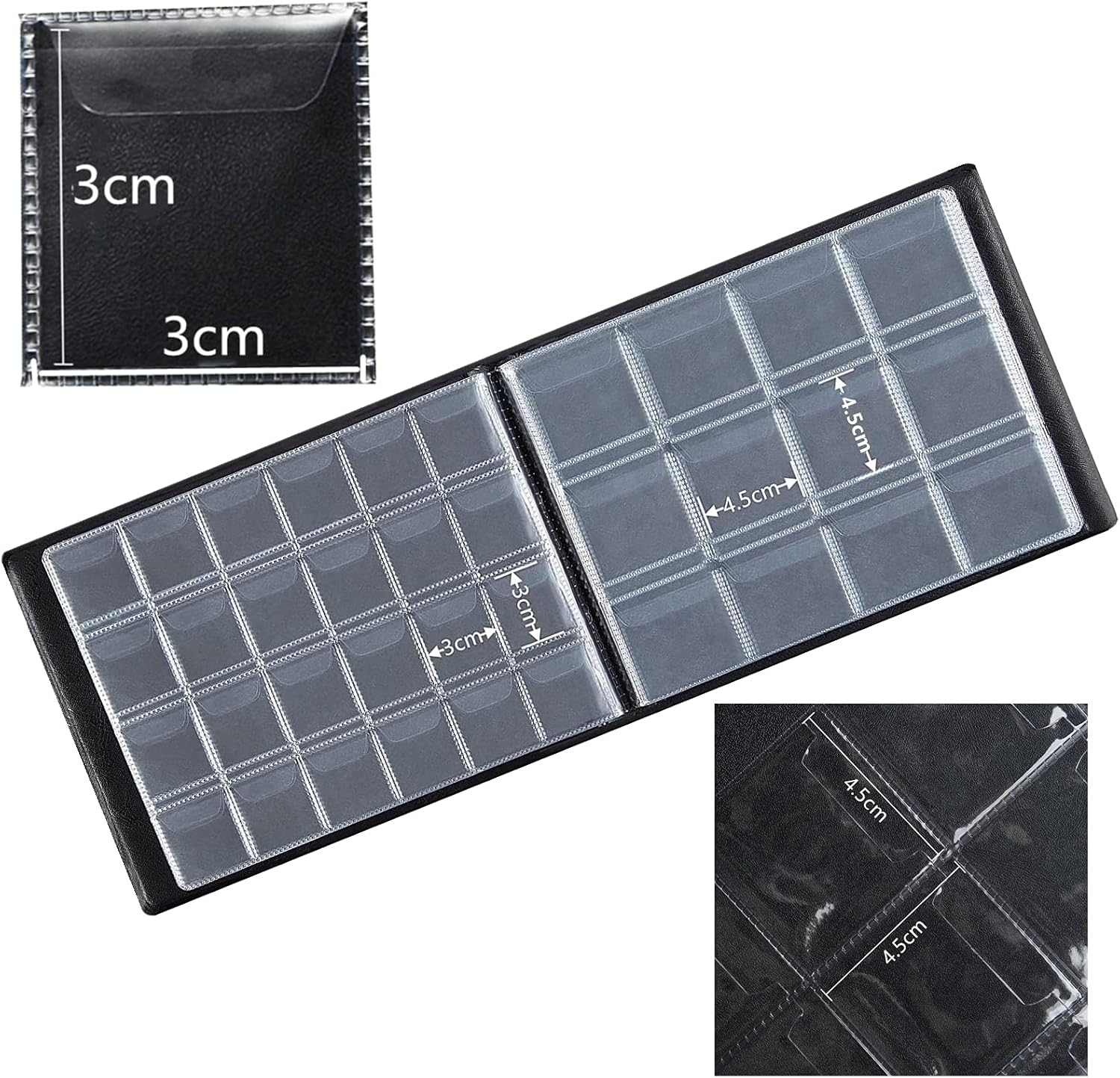 Alternative view of MUDOR Coin Collection Holder Album for Collectors, 240 Pockets Coin Collection Book Office Supplies