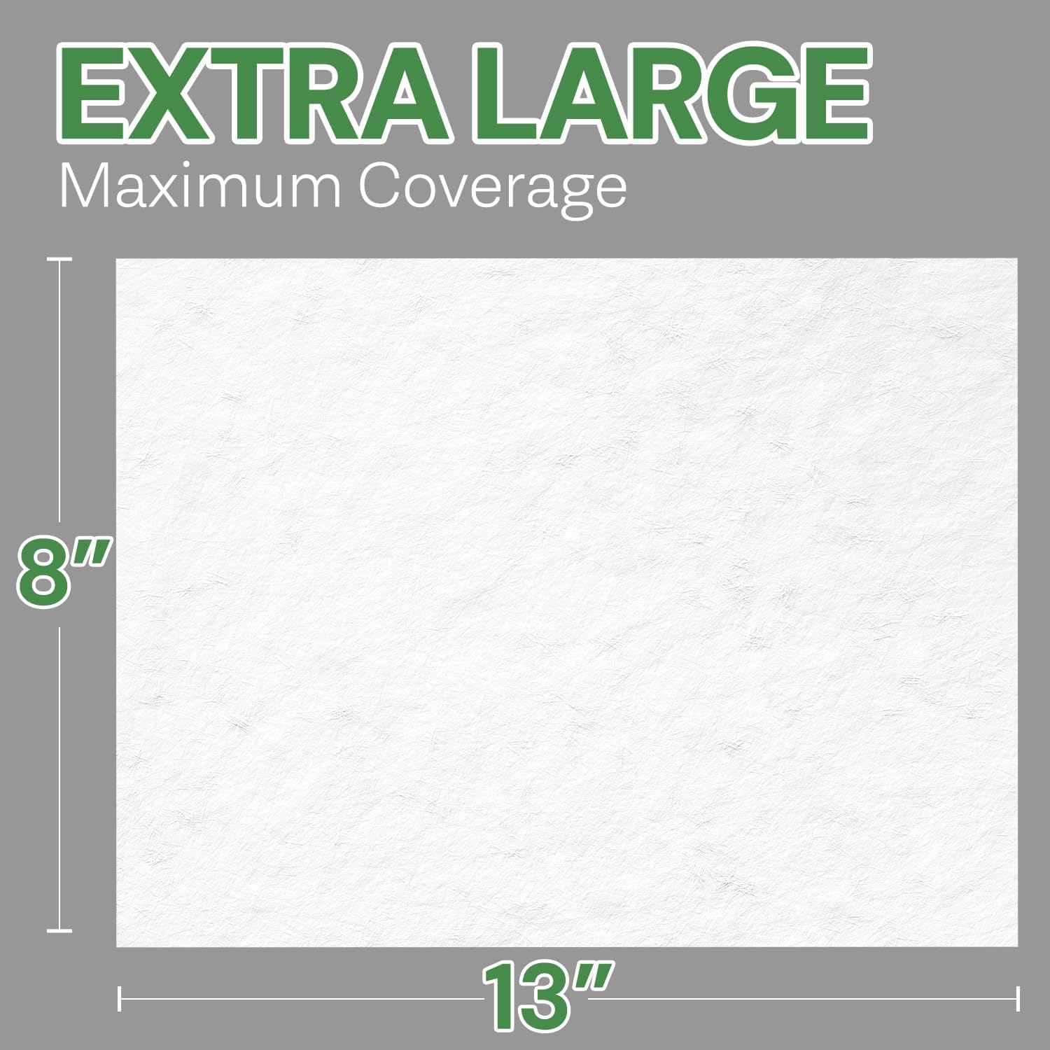 Alternative view of Adult Wipes Extra Large Scented - Skin-Friendly Incontinence Wet Wipes for Adults & Elderly Disposable Washcloths - 8x13" 12 Packs of 60 (720 Wipes)